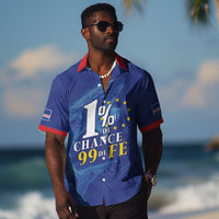 Custom Cape Verde Football Hawaiian Shirt Blue Sharks Still Undefeated