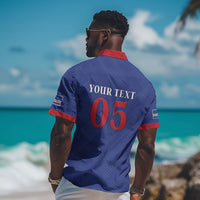Custom Cape Verde Football Hawaiian Shirt Blue Sharks Still Undefeated