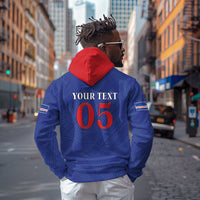 Custom Cape Verde Football Hoodie Blue Sharks Still Undefeated