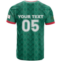 Custom Algeria Football 2026 T shirt Algerian Geometric Patterns