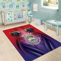 Belize 44th Independence Anniversary Area Rug Stronger Together Rising Forever - Wonder Print Shop