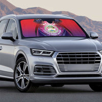 Belize 44th Independence Anniversary Auto Sun Shade Stronger Together Rising Forever - Wonder Print Shop