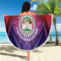 Belize 44th Independence Anniversary Beach Blanket Stronger Together Rising Forever - Wonder Print Shop