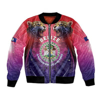 Belize 44th Independence Anniversary Bomber Jacket Stronger Together Rising Forever - Wonder Print Shop
