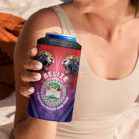 Belize 44th Independence Anniversary 4 in 1 Can Cooler Tumbler Stronger Together Rising Forever - Wonder Print Shop