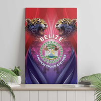 Belize 44th Independence Anniversary Canvas Wall Art Stronger Together Rising Forever - Wonder Print Shop