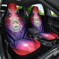 Belize 44th Independence Anniversary Car Seat Cover Stronger Together Rising Forever - Wonder Print Shop