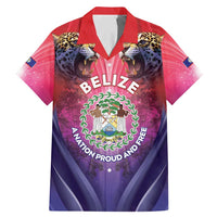 Belize 44th Independence Anniversary Family Matching Mermaid Dress and Hawaiian Shirt Stronger Together Rising Forever - Wonder Print Shop