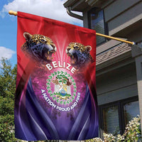 Belize 44th Independence Anniversary Garden Flag Stronger Together Rising Forever - Wonder Print Shop