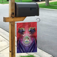 Belize 44th Independence Anniversary Garden Flag Stronger Together Rising Forever - Wonder Print Shop