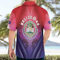 Belize 44th Independence Anniversary Hawaiian Shirt Stronger Together Rising Forever - Wonder Print Shop