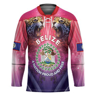 Belize 44th Independence Anniversary Hockey Jersey Stronger Together Rising Forever - Wonder Print Shop