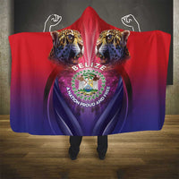 Belize 44th Independence Anniversary Hooded Blanket Stronger Together Rising Forever - Wonder Print Shop