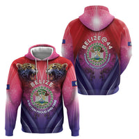Belize 44th Independence Anniversary Hoodie Stronger Together Rising Forever - Wonder Print Shop