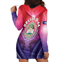 Belize 44th Independence Anniversary Hoodie Dress Stronger Together Rising Forever - Wonder Print Shop