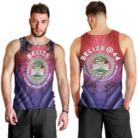Belize 44th Independence Anniversary Men Tank Top Stronger Together Rising Forever - Wonder Print Shop
