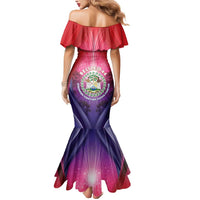 Belize 44th Independence Anniversary Mermaid Dress Stronger Together Rising Forever - Wonder Print Shop