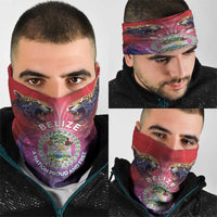 Belize 44th Independence Anniversary Neck Gaiter Stronger Together Rising Forever - Wonder Print Shop