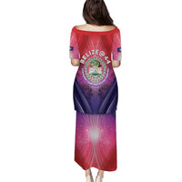 Belize 44th Independence Anniversary Puletasi Stronger Together Rising Forever - Wonder Print Shop