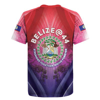 Belize 44th Independence Anniversary Rugby Jersey Stronger Together Rising Forever - Wonder Print Shop