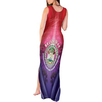 Belize 44th Independence Anniversary Tank Maxi Dress Stronger Together Rising Forever - Wonder Print Shop
