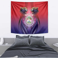 Belize 44th Independence Anniversary Tapestry Stronger Together Rising Forever - Wonder Print Shop