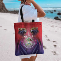 Belize 44th Independence Anniversary Tote Bag Stronger Together Rising Forever - Wonder Print Shop