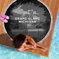 Pray For Michigan Beach Blanket No More Violence - Wonder Print Shop