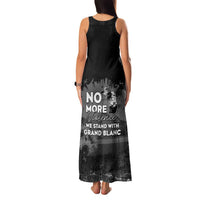 Pray For Michigan Family Matching Tank Maxi Dress and Hawaiian Shirt No More Violence - Wonder Print Shop