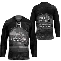 Pray For Michigan Hockey Jersey No More Violence - Wonder Print Shop