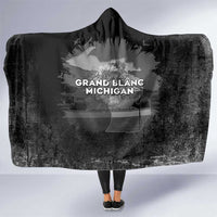 Pray For Michigan Hooded Blanket No More Violence - Wonder Print Shop