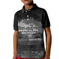 Pray For Michigan Kid Polo Shirt No More Violence - Wonder Print Shop