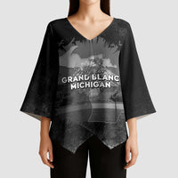 Pray For Michigan Kimono Sleeve Blouse No More Violence - Wonder Print Shop