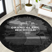 Pray For Michigan Round Carpet No More Violence - Wonder Print Shop