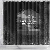 Pray For Michigan Shower Curtain No More Violence - Wonder Print Shop