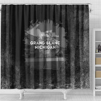Pray For Michigan Shower Curtain No More Violence - Wonder Print Shop