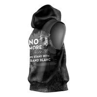 Pray For Michigan Sleeveless Hoodie No More Violence - Wonder Print Shop