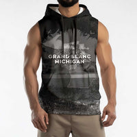 Pray For Michigan Sleeveless Hoodie No More Violence - Wonder Print Shop
