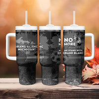 Pray For Michigan Tumbler With Handle No More Violence - Wonder Print Shop