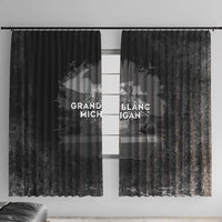 Pray For Michigan Window Curtain No More Violence - Wonder Print Shop