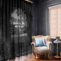 Pray For Michigan Window Curtain No More Violence - Wonder Print Shop