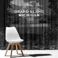 Pray For Michigan Window Curtain No More Violence - Wonder Print Shop