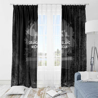 Pray For Michigan Window Curtain No More Violence - Wonder Print Shop