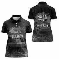 Pray For Michigan Women Polo Shirt No More Violence - Wonder Print Shop