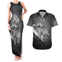 Pray For Grand Blanc Couples Matching Tank Maxi Dress and Hawaiian Shirt Pray For Liberty - Wonder Print Shop