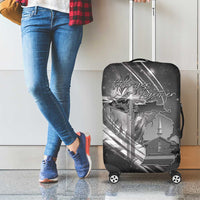 Pray For Grand Blanc Luggage Cover Pray For Liberty - Wonder Print Shop