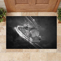 Pray For Grand Blanc Rubber Doormat Pray For Liberty - Wonder Print Shop