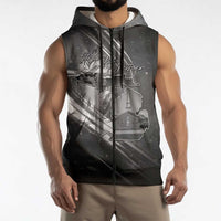 Pray For Grand Blanc Sleeveless Zip Hoodie Pray For Liberty - Wonder Print Shop