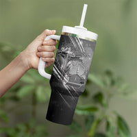 Pray For Grand Blanc Tumbler With Handle Pray For Liberty - Wonder Print Shop