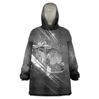 Pray For Grand Blanc Wearable Blanket Hoodie Pray For Liberty - Wonder Print Shop